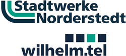 Logo Stadtwerke Norderstedt und wilhelm.tel