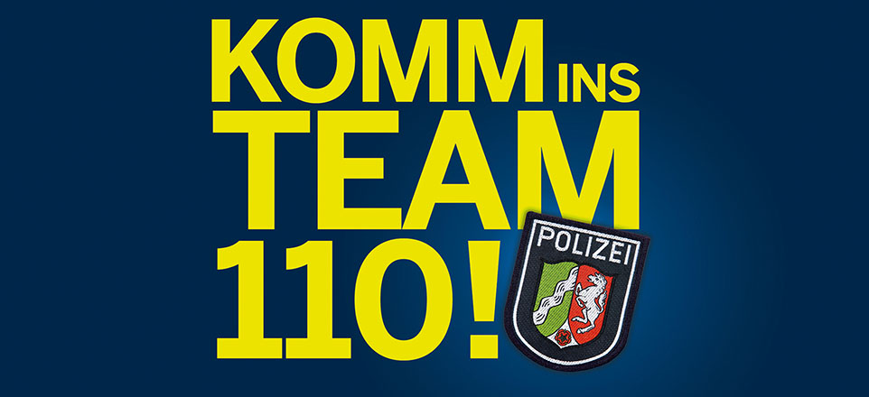 Komm ins Team 110!