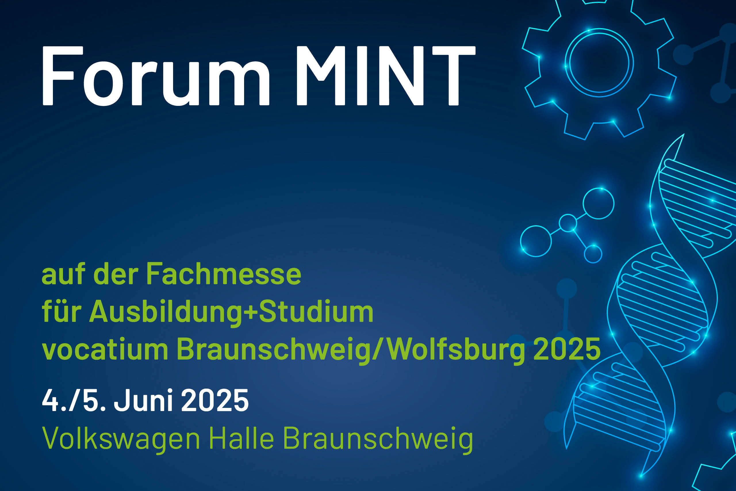 Daten und Fakten zum Forum MINT auf der vocatium Braunschweig/Wolfsburg 2025