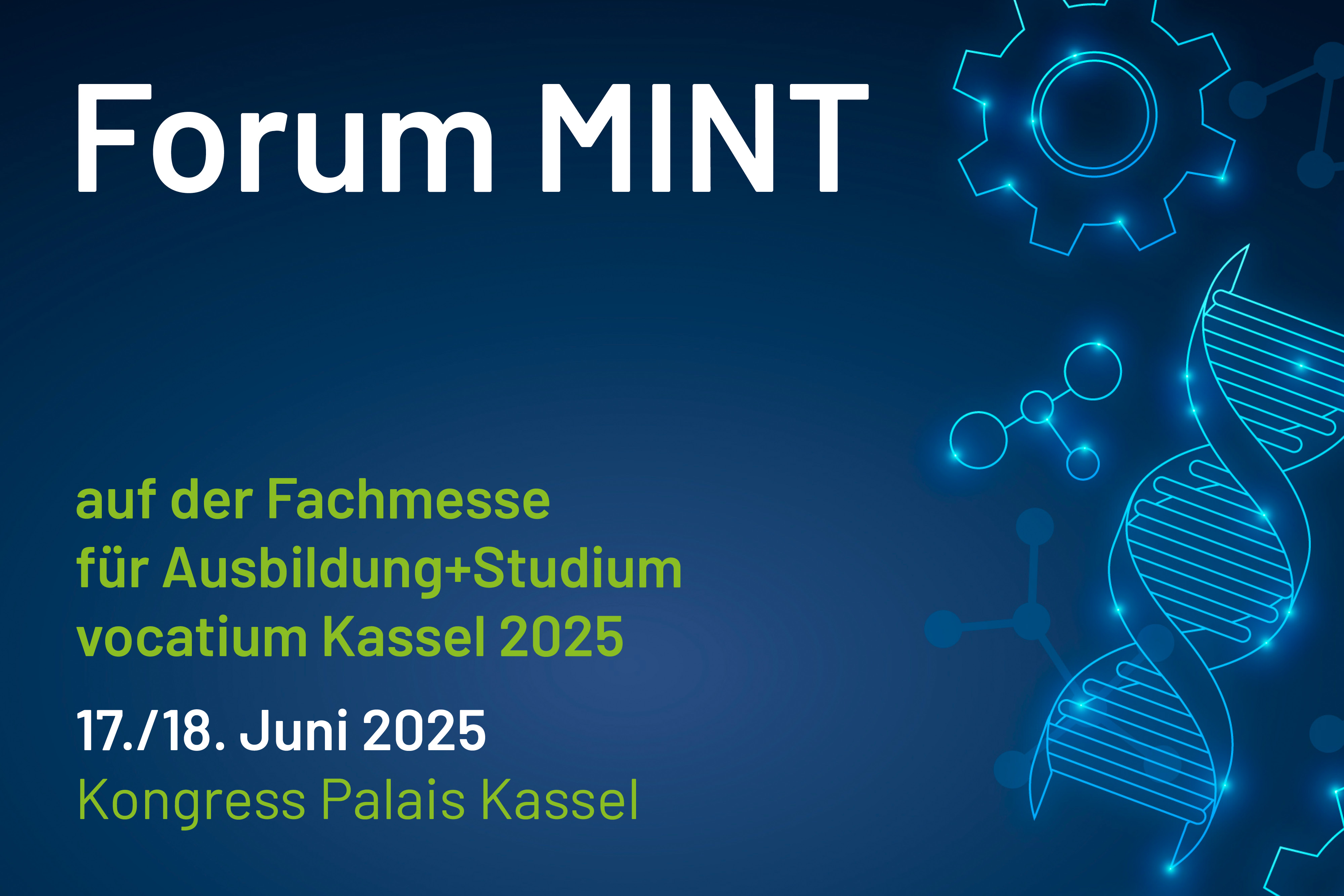 Daten und Fakten zum Forum MINT auf der vocatium Kassel 2025