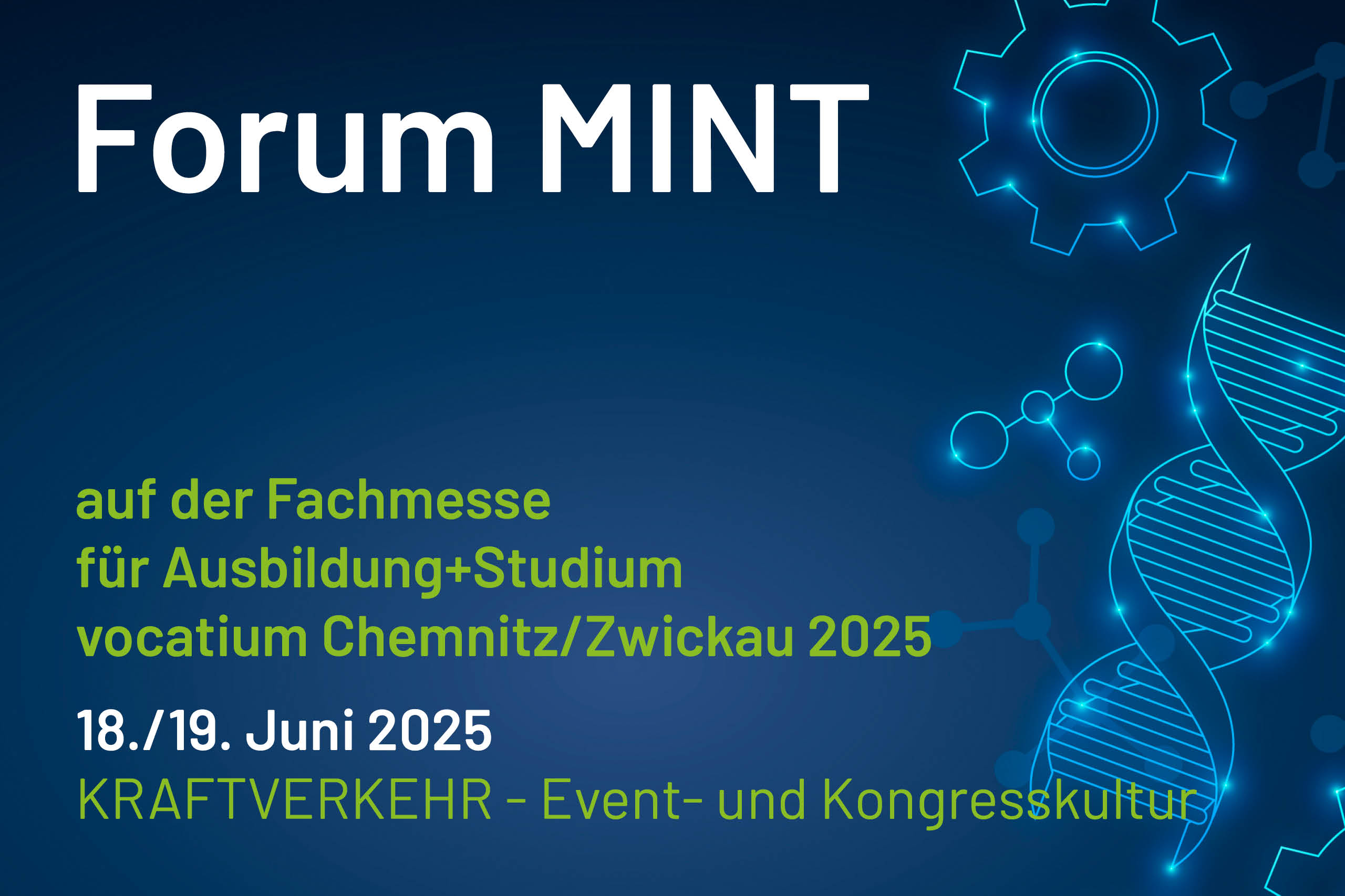 Daten und Fakten Forum MINT vocatium Chemnitz/Zwickau