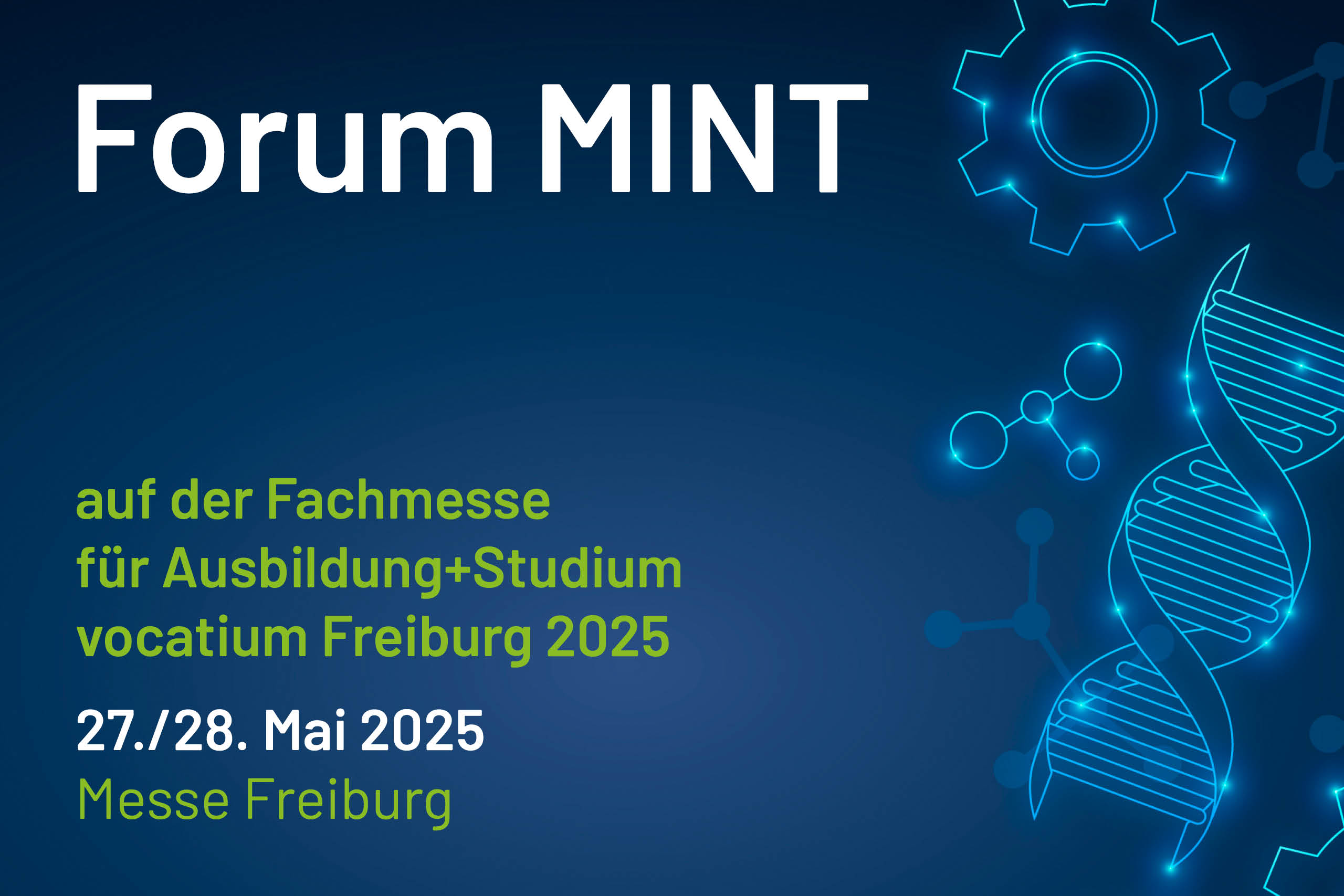 Daten und Fakten zum Forum MINT auf der vocatium Freiburg 2025