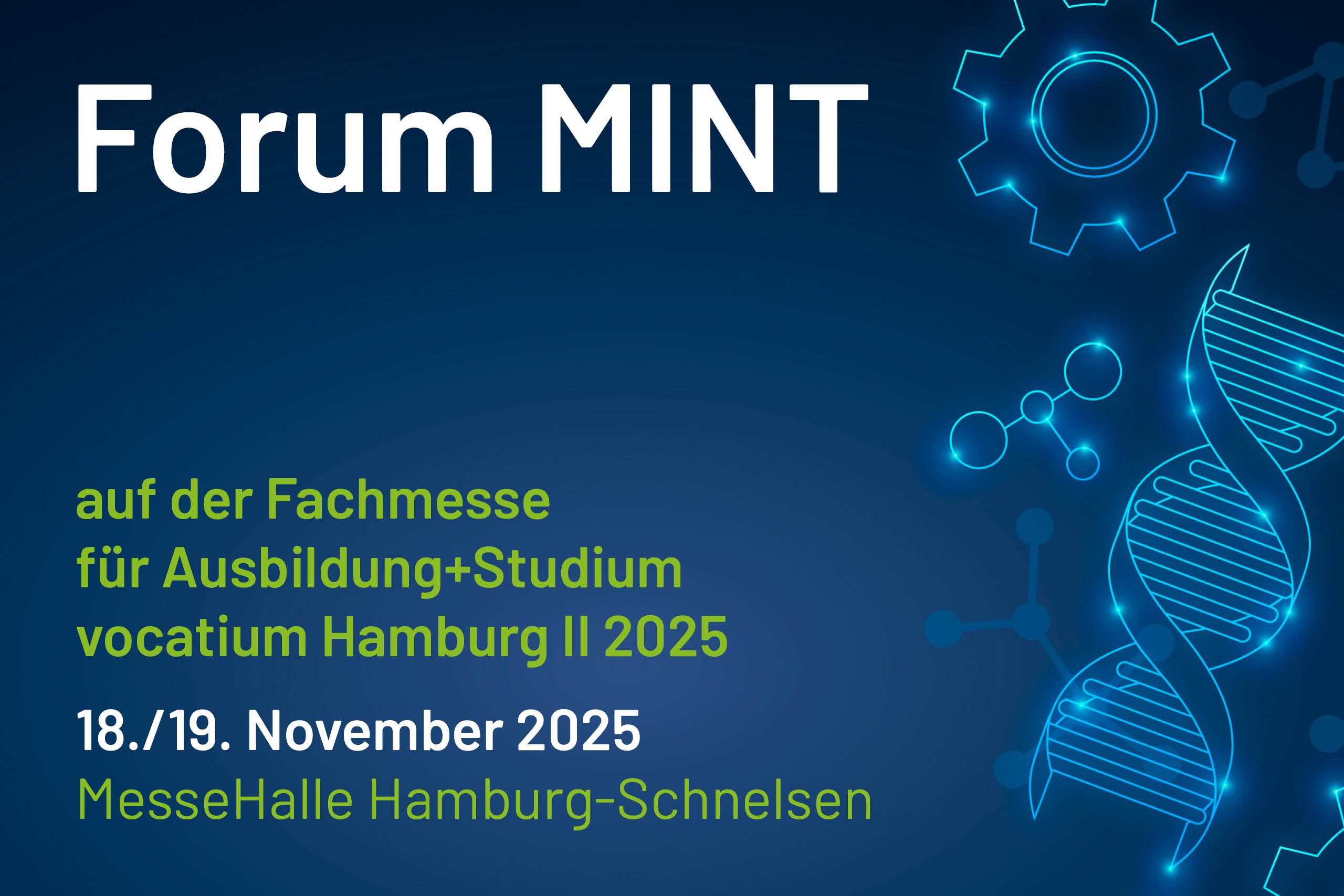 Daten und Fakten zum Forum MINT auf der vocatium Hamburg II