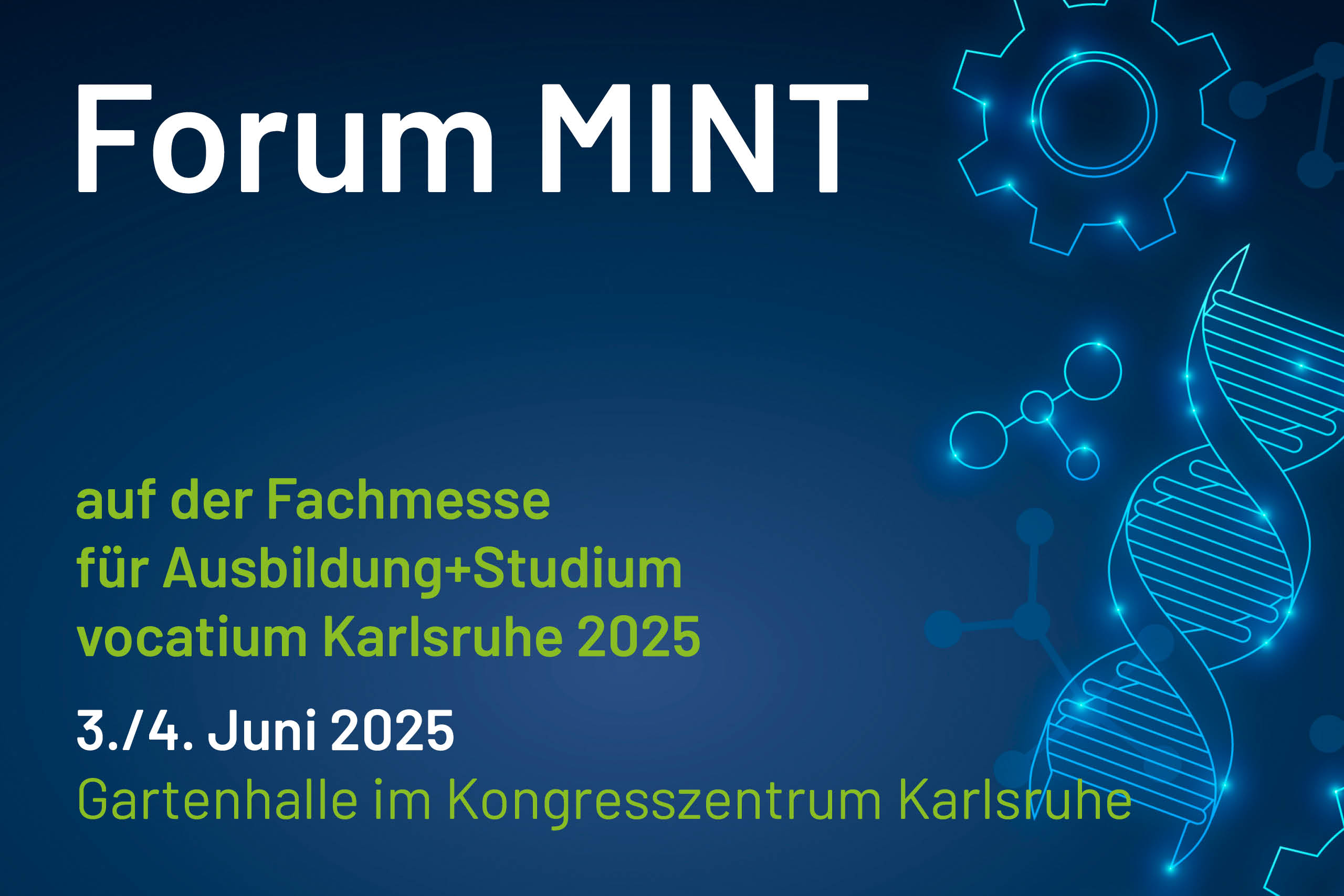 Daten und Fakten zum Forum MINT auf der vocatium Karlsruhe 2025